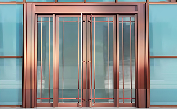 延川玻璃地弹门