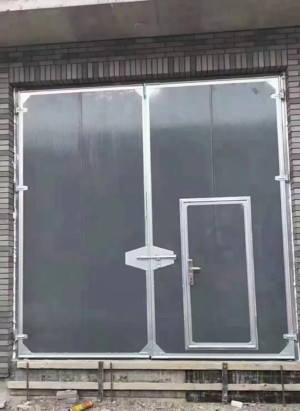 延川工业平开门在大型设备制造车间的应用实例